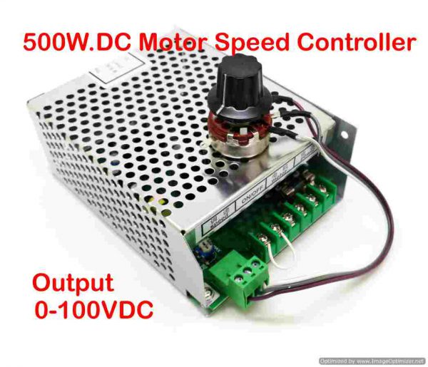 500W.DC Motor Speed Controller
