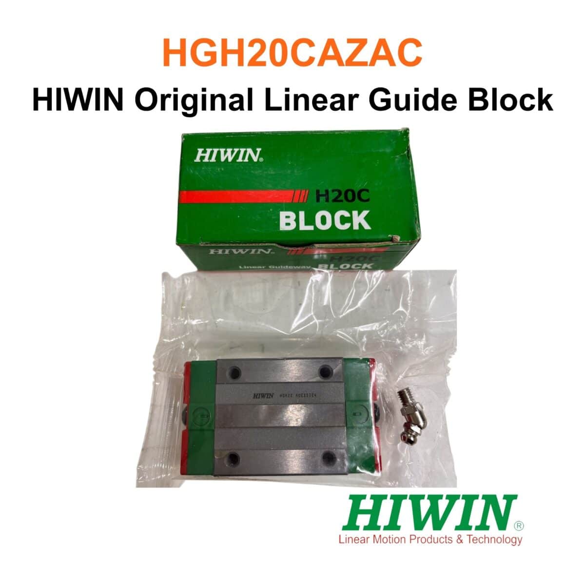 HGH20CAZAC HIWIN Original Linear Guide Block | KTS Mall