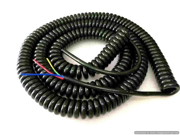 Spiral Cable ขนาด 3core,1.5sqmm. ยืดออก 10ม.
