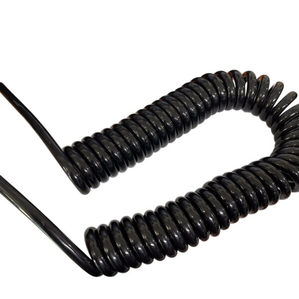 สายเคเบิล คอยล์สปริง Spiral Cable ขนาด 7core, 1.5sqmm. ยืดออก 5ม.