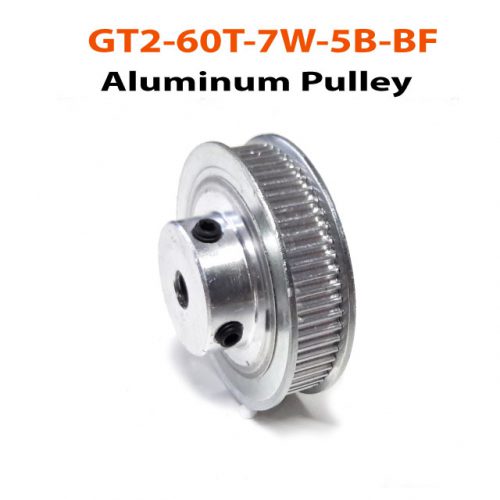 GT2-60T-7W-5B-BF-Aluminum-Pulley
