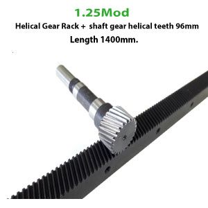 1.25Mod-Helical-Gear-Rack-with-Gear-Shaft-length-118mm