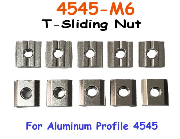 4545-M6 T sliding nut