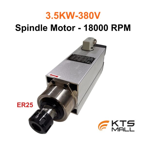 3.5KW-380V. Square Spindle