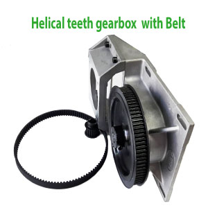1.25 mod-Helical-teeth-gearbox-with-Belt