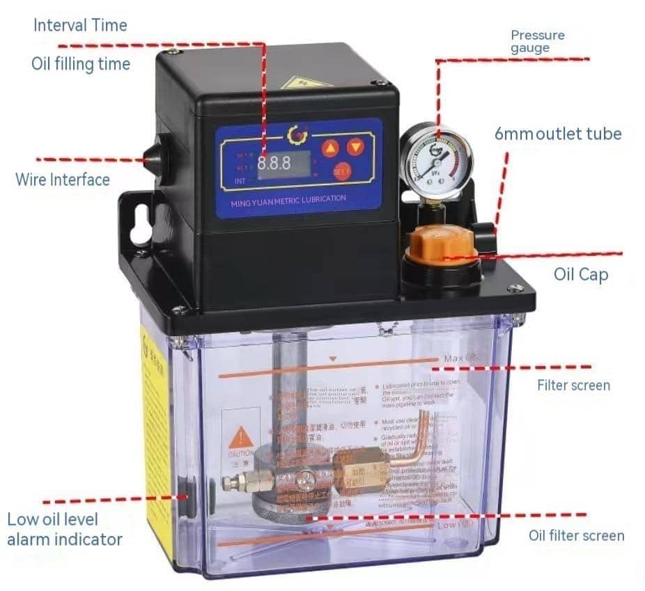2L CNC ปั้มน้ำมันอัตโนมัติ