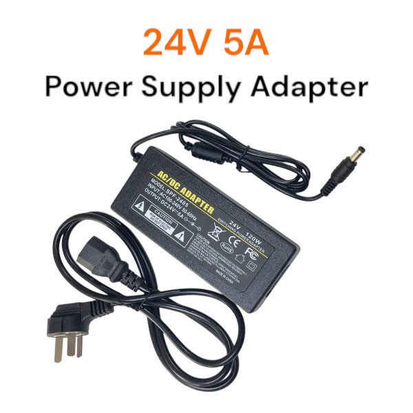 24V 5A Power Supply Adapter