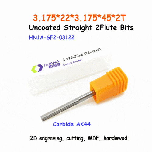 3.175x22x3.175x45x2T_Uncoated_Straight-Flute-Bits
