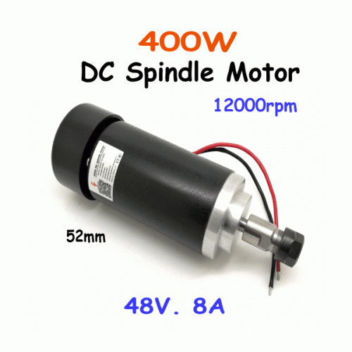 400W-52mm-48V-DC-Spindle-Motor