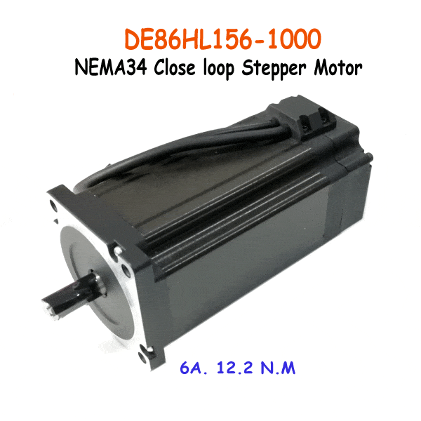 DE86HL156-1000-Close-loop-stepper-motor