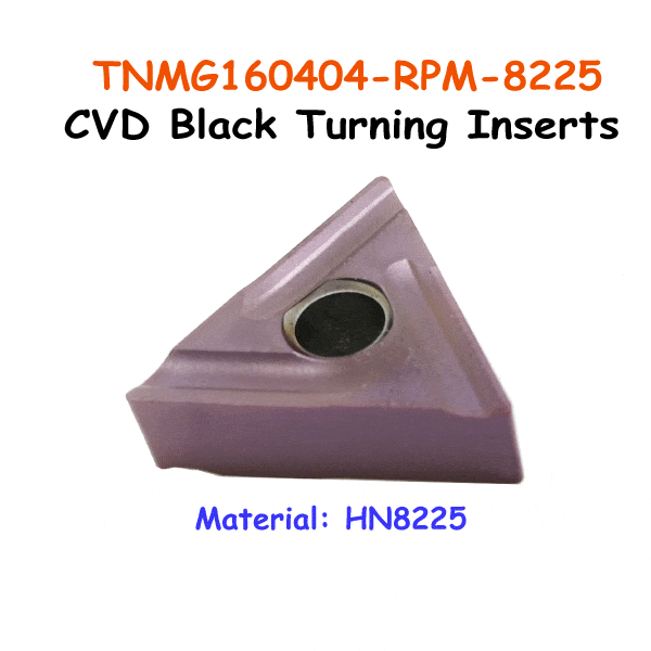 TNMG160404-RPM-8225-CVD-Black-Turning-Inserts