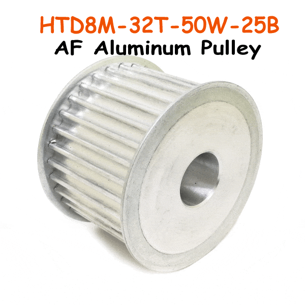 AF-HTD8M-32T-50W-25B-Aluminum-Pulley