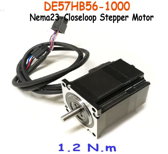 DE57HB56-1000 nema23 closeloop stepper motor