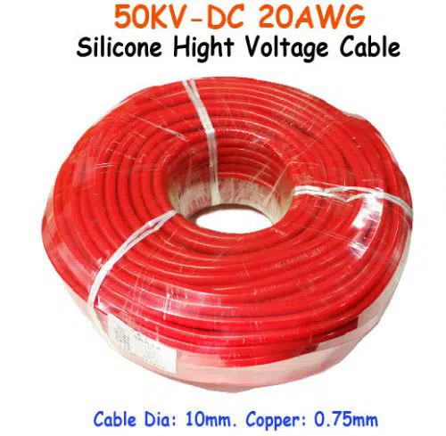 50KVDC-20AWG hight voltage cable