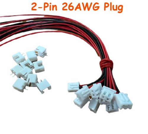 2-Pin 26AWG Plug