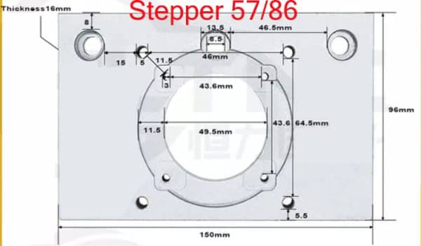 57-86 Stepper Flank