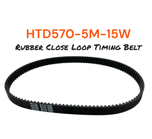 HTD570-5M-15W Close loop timing belt
