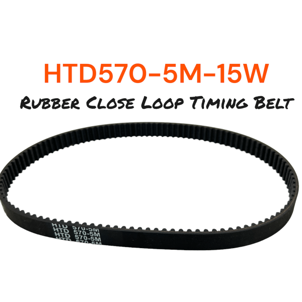HTD570-5M-15W Close loop timing belt