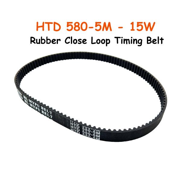 HTD580-5M-15W-Clpose-loop-timing-belt