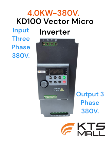 4.0KW-380V KD100 VFD Inverter