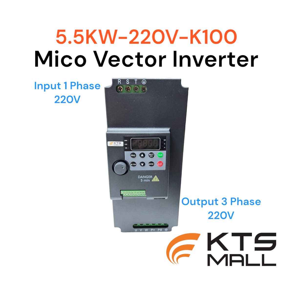 5.5KW-220V Inverter