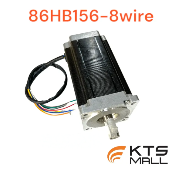 DV86HB156-สเต็ปเปอร์มอเตอร์-NEMA34-156mm. (Shaft 15.785mm)